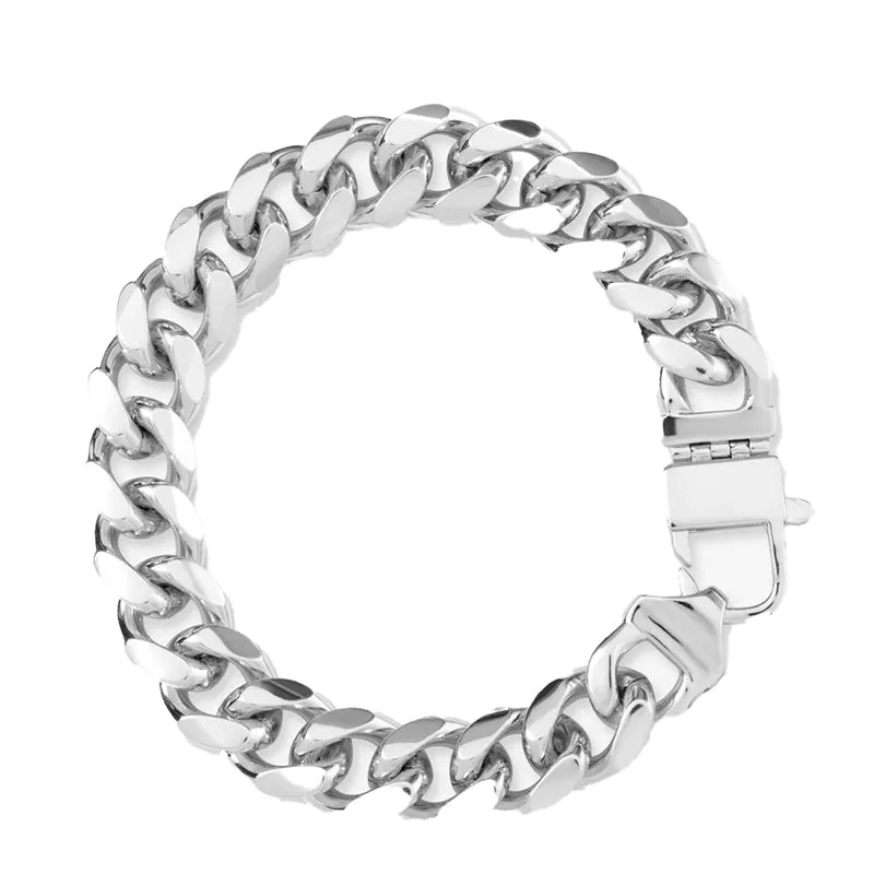 MELINDA MARIA | Julian Cuban Chain Bracelet