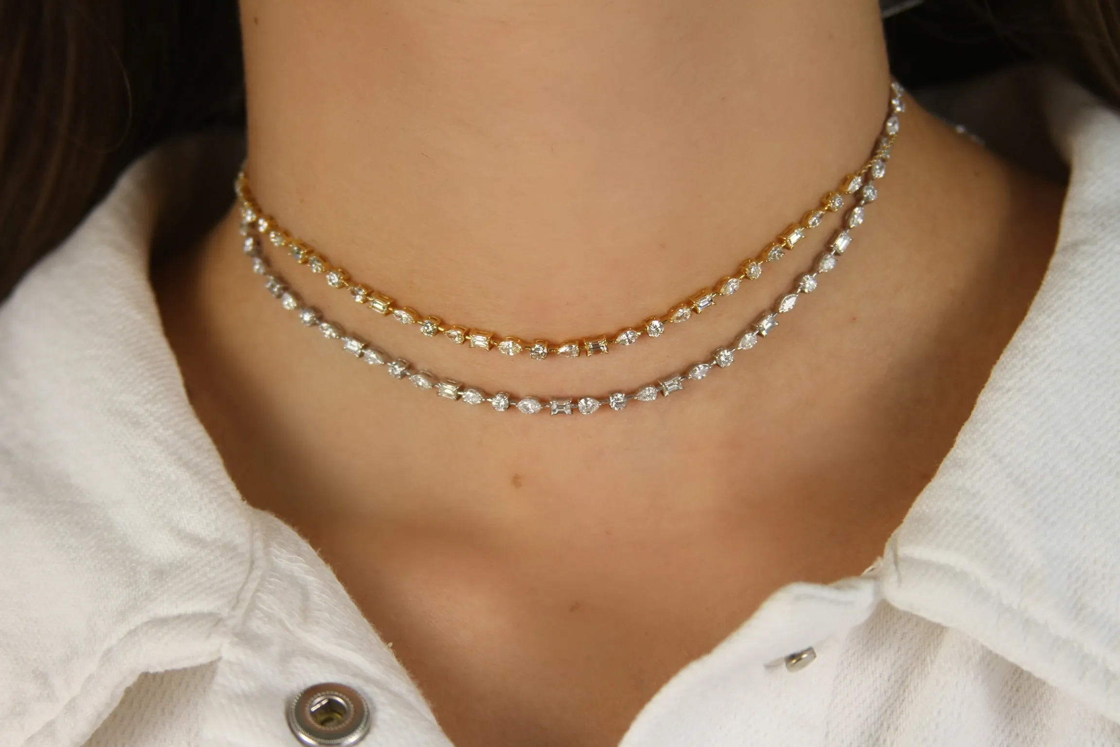 Multi-Shape Tennis Choker