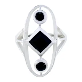 Natural Gems Black Onyx 925 Sterling Silver Rings Jewelry Company