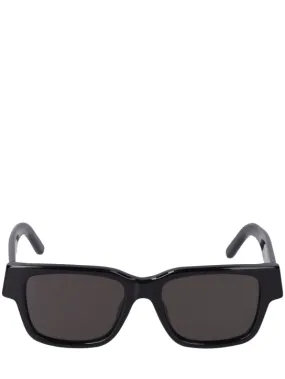 Palm Angels   Newport squared acetate sunglasses 