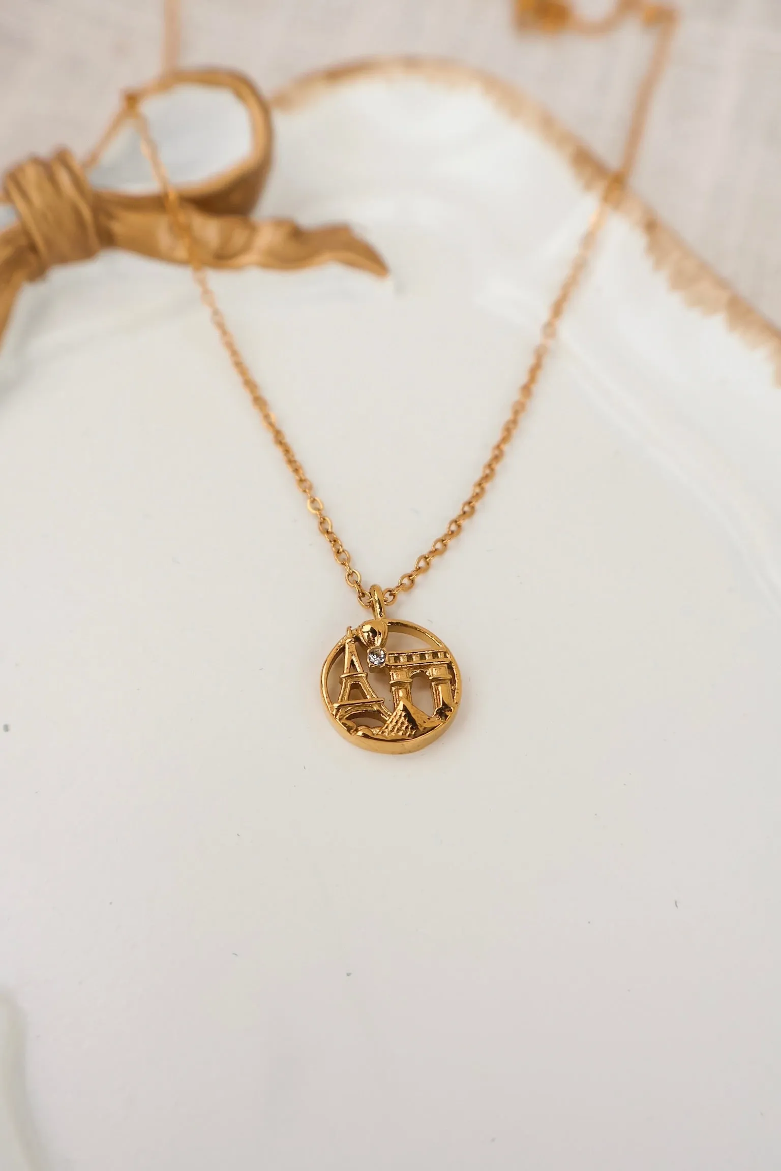 Paris Pendant Necklace