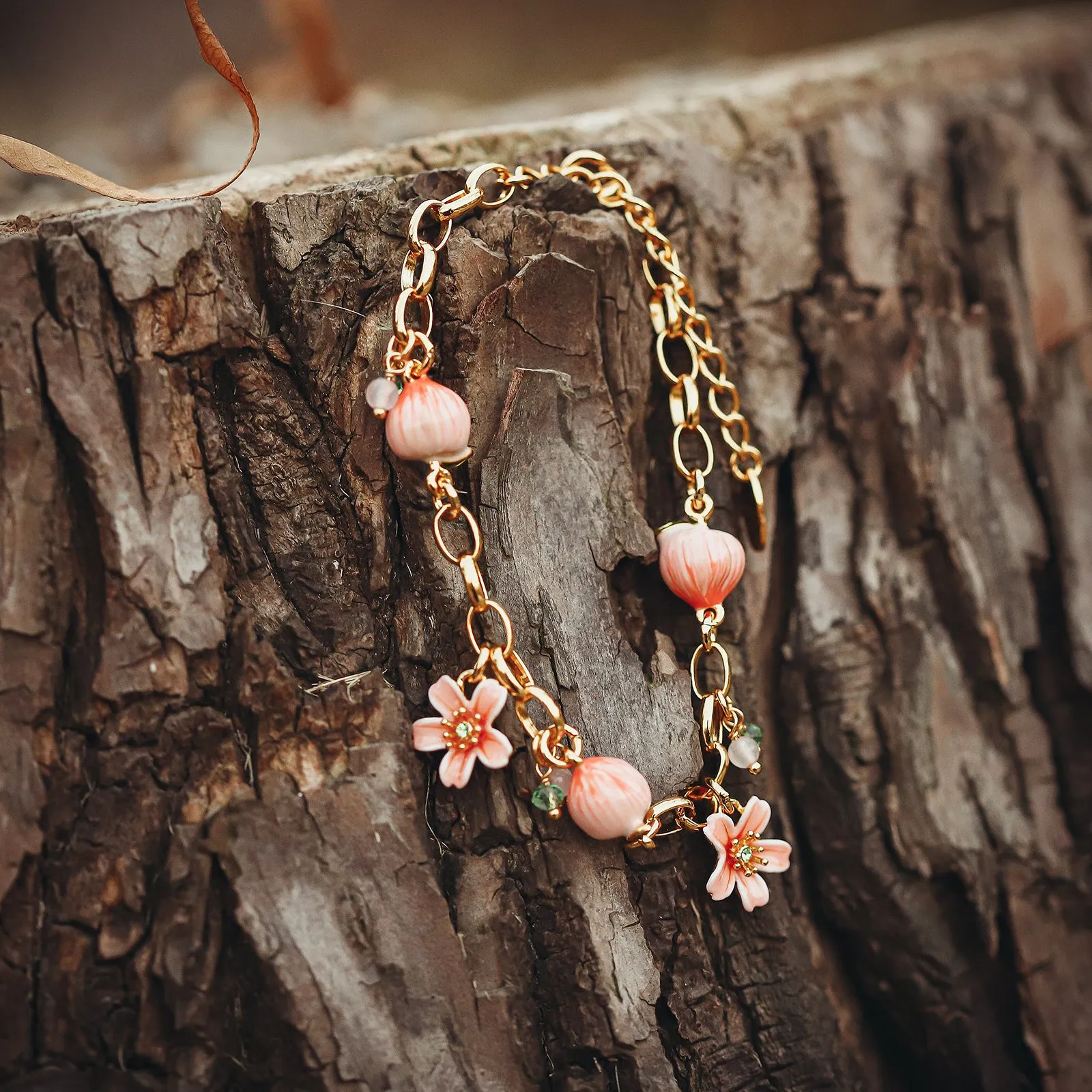 Peach Blossom Bracelet