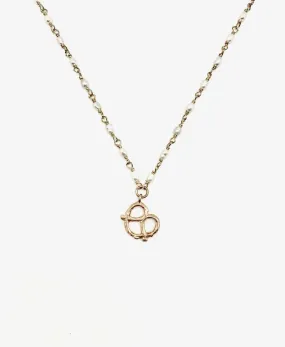 Pearl Philly Pretzel Necklace