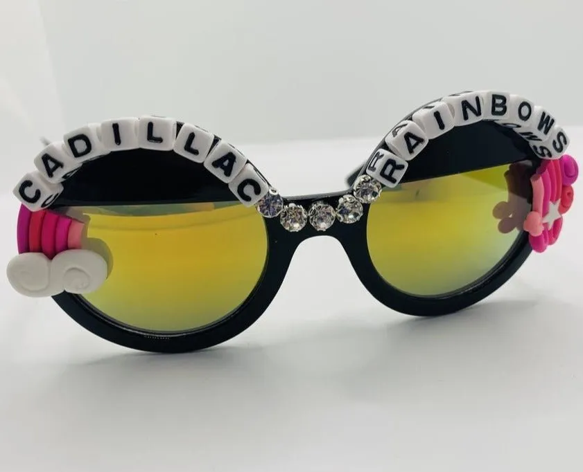 Rad & Refined Cadillac & Rainbows Statement Sunglasses