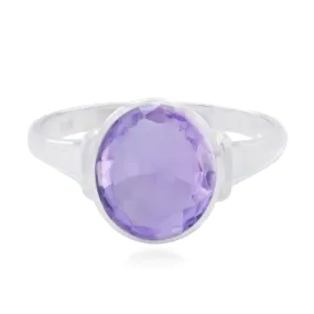 Riyo Fine Stone Amethyst 925 Sterling Silver Rings Barse Jewelry