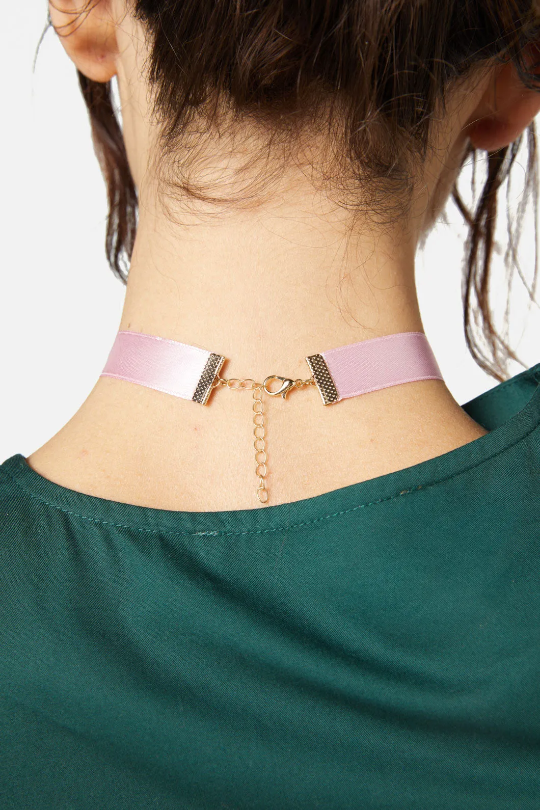 Satin Bow Choker