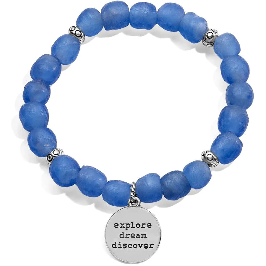 Sea Shore Compass Stretch Bracelet