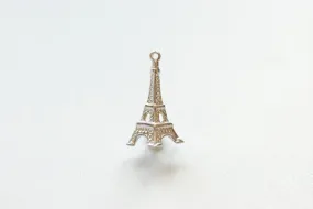 Sterling Silver Eiffel Tower - 925 Silver Eiffel Tower Charm, Eiffel Tower Pendant, Paris Charm, Paris Pendant, France Charm, France Pendant