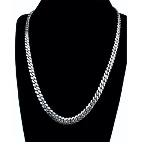 Sterling Silver Miami Cuban Chain