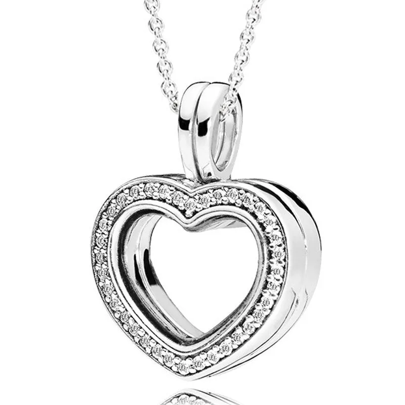 Sterling Silver Sparkling Only Pendant Necklace