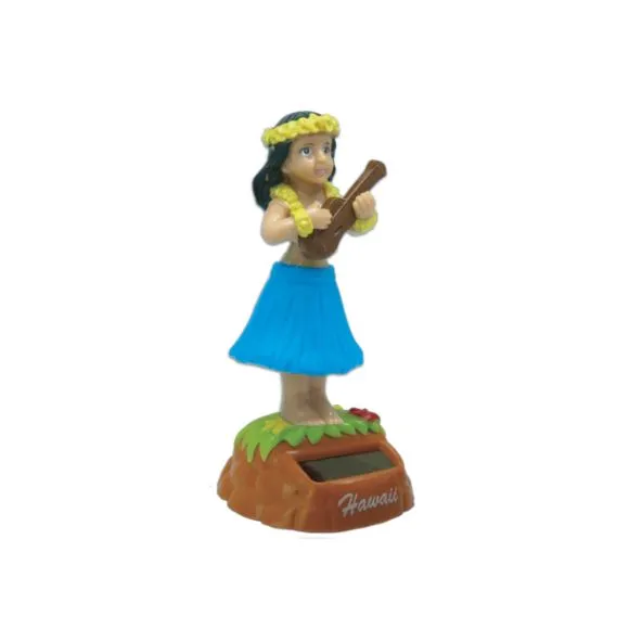 Ukulele Wahine Dashboard Doll